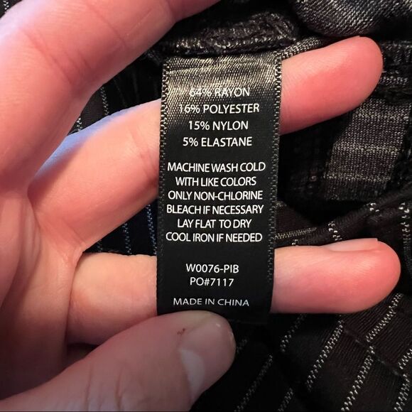 Beta brand striped work pants. Size small long. - Picture 5 of 9